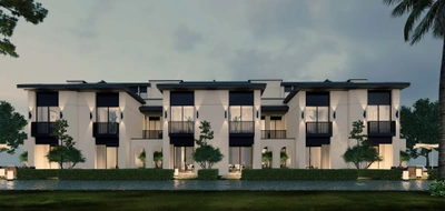 Middle Townhouse for sale in At East with 3 bedrooms in Mostakbal City