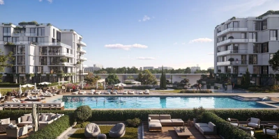 Serviced Apartment for sale in SQ1 with 3 bedrooms in El Choueifat