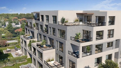 Penthouse for sale in Park Central with 3 bedrooms in Mostakbal City