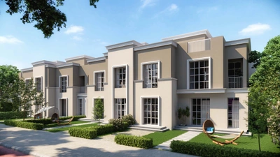 Townhouse Corner for sale in The Butterfly in Mostakbal City