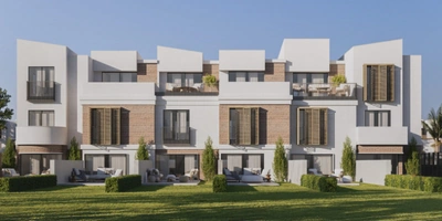 Townhouse for sale in Scenes with 4 bedrooms in Mostakbal City