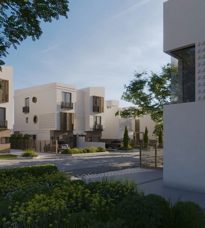 Twinhouse for sale in Scenes with 4 bedrooms in Mostakbal City