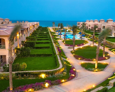 Duplex chalet for sale in La Vista Gardens with 3 bedrooms in Ain Sokhna