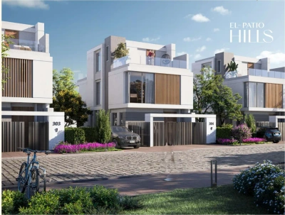 Townhouse middle for sale in El Patio Hills in New Cairo 