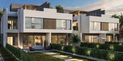 Twinhouse for sale in Palm Hills New Cairo with 4 bedrooms